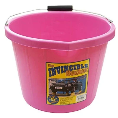 Image of Airflow Heavy Duty Invincible Builders Bucket Pink 3 Gallon 15 Litre