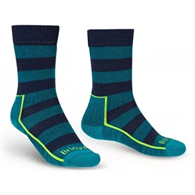 Image of Bridgedale HIKE Lightweight Merino Performance Boot Original Men&#039;s Medium Petrol/Navy