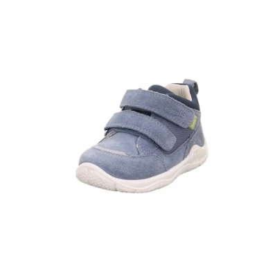 Image of Superfit Universe Baby shoes for kids, Size: 3.5/4K, Blau/hellgrün Leather and textile