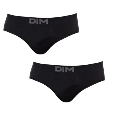 Image of Unno Dim Basic Sin Costuras Slip Pack X2 Combination Black (Negro 0hz), M (Size Manufacturer:3) (Set of 2 Men)