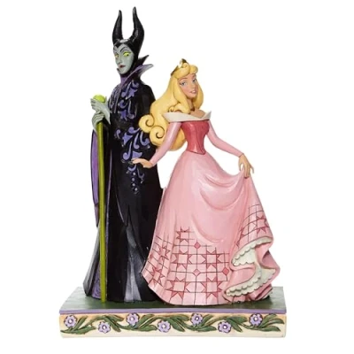 Image of Disney Traditions Aurora And Maleficent Figurine