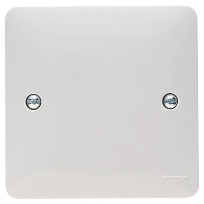 Image of Hager Single Blanking Plate