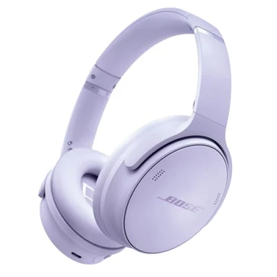 Image of BOSE QuietComfort Wireless Bluetooth Noise Cancelling Headphones Chilled Lilac, Pink