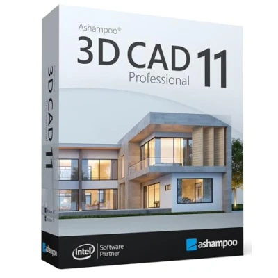 Image of 3D CAD 11 PRO The professional solution, from blueprints to interior design, Architecture for Win 11, 10