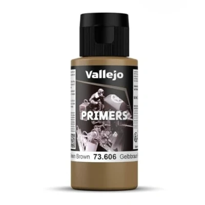 Image of Vallejo Model Color 60 ml Polyurethane Primer German Green Brown