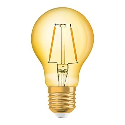 Image of OSRAM LED lamp, Base: E27, Warm White, 2400 K, 2.50 W, for 22 W Incandescent Bulb, Vintage 1906© [Energy Efficiency Class A+]