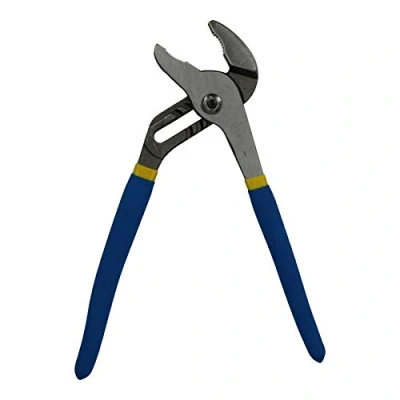 Image of Water Pump Waterpump Plumbers Pliers 10&quot; (255mm) Pipe Wrench Comfort Grip