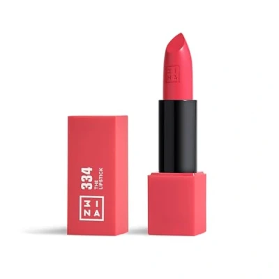 Image of 3INA MAKEUP The Lipstick 334 Vivid Pink with Vitamin E &amp; Shea Butter Long Lasting Matte Creamy Lip Colour