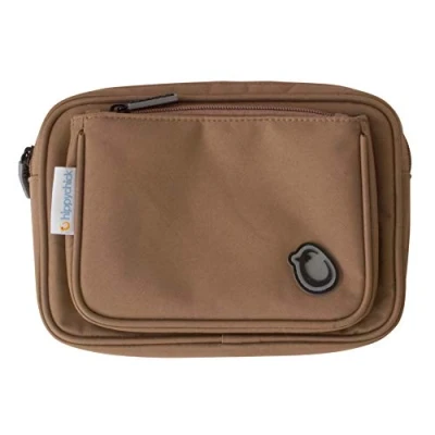 Image of Hippychick Hipseat Accessory Bag Pouch Use with The Back Saving Baby Carrier (Coffee)