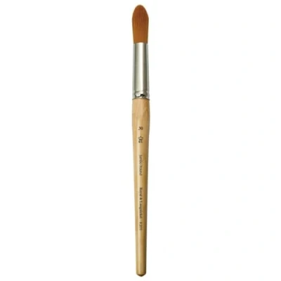 Image of Royal &amp; Langnickel, Jumbo Brush, Medium Gold Taklon, Round 40, R205 40