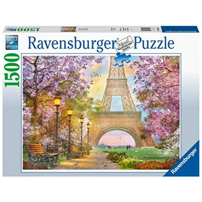 Image of Ravensburger Paris Romance 1500 Piece Jigsaw Puzzle for Adults and Kids Age 12 Up
