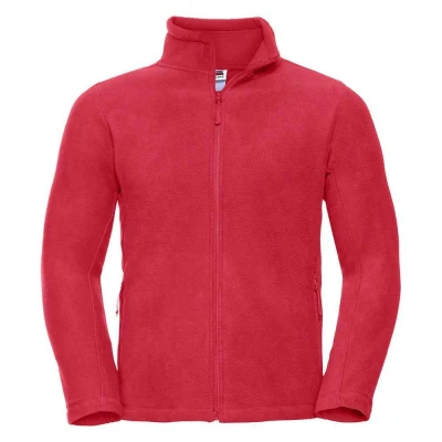 Image of Russell Athletic Mens Outdoor Fleece Jacket (Classic Red) Size 3XL