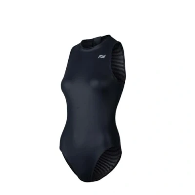 Image of ZONE3 Women’s OWS Ti+ Thermal High Neck Swim Costume with Titanium Lining/Inner Bra Shelf, A Swimsuit Providing Warmth for Open Water and Pool Swims