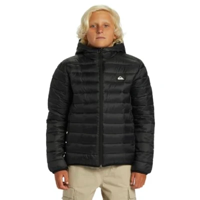 Image of Quiksilver Scaly Youth Winter jacket for kids, Size: 16y, Black