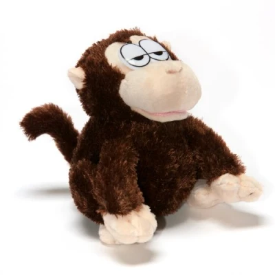 Image of Funtime Gifts AR5700MNKY Chatback Roffle Mates Chimp Almost Alive Monkey Interactive Plush, Brown