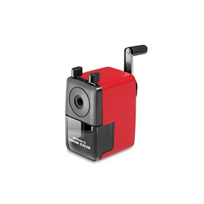 Image of Caran d&#039;Ache Plastic Pencil Sharpening Machine Red