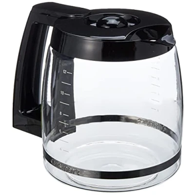 Image of Cuisinart 12 Cup Replacement Glass Carafe, Black,