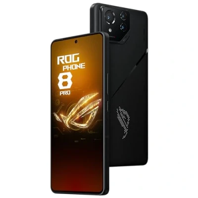 Image of Asus ROG Phone 8 Pro, Qualcomm Snapdragon Gen 3, SM8650, 6.78&quot; FHD+ (2400x1080) 165Hz, 16GB RAM, 512GB Storage, Android 14, 50MP Gimbal Camera, 5500mAh, Dual Sim, Black, UK