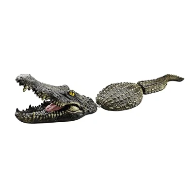 Image of Nobranded Alligator head Decoy Pond Float Giant Look Water Floating decoration for art Drives Ducks, 4