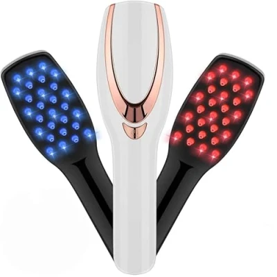 Image of MO UK Thanksgiving Gifts Phototherapy Scalp Massager Comb for Hair Growth,Hair Regrowth Brush Him Gifts,Anti Loss Head Care Electric Massage with USB Rechargeable