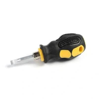 Image of Mini Stubby Screwdriver SENRISE Dual Purpose Reversible Small Compact Hand Tools for Repair Works (Type A)