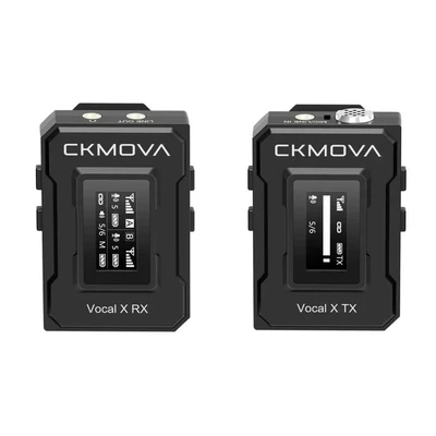 Image of Maplin Ckmova Vocal X V1 Ultra Compact 2.4GHZ Dual Channel Wireless Microphone System 1x Transmitter 1 Receiver Kit