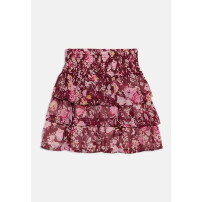 Image of Flounce skirt in chiffon