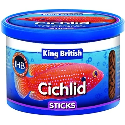 Image of King British Cichlid Floating Food Sticks, 100g