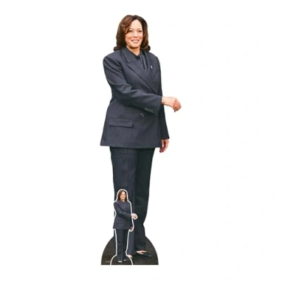 Image of SC4632 Kamala Harris Handshake Cardboard Cut Out Height 170cm