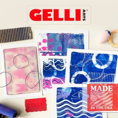 Image of Gelli Arts GL013964779127 Gel Printing Plate, 16 inch x 20 inch, clear