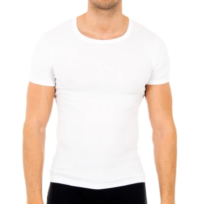 Image of Abanderado Mens Short sleeve t shirt 0306 man White Size X Large