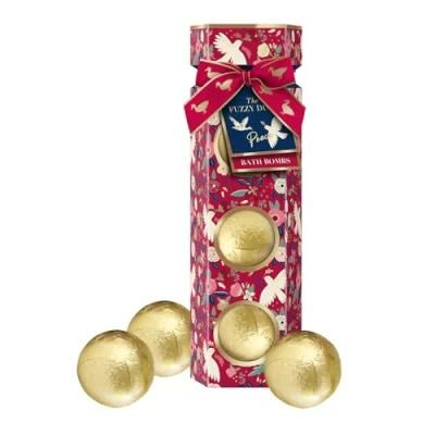 Image of Baylis &amp; Harding The Fuzzy Duck Winter Wonderland Luxury Bath Bombs Gift Set Vegan Friendly (Pack of 1)