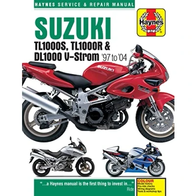 Image of Suzuki TL1000S/R &amp; DL1000 V Strom (97 04) Haynes Repair Manual (Paperback)