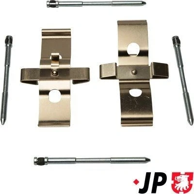 Image of Disc Brake Pads Accessory Kit Front Fits VW Touareg 02 10