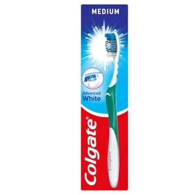 Image of Colgate Advanced White Medium Toothbrush