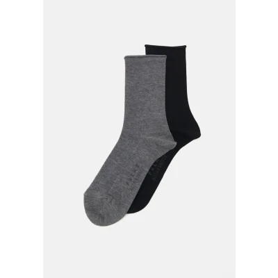 Image of Falke Active Breeze 2 PACK Socks, Women&#039;s, Size: 2,5 5, Black/grey
