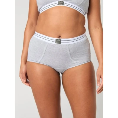 Image of Björn Borg CORE Original Minishorts 2 PACK Pants, Women&#039;s, Size: Medium, Grey heather