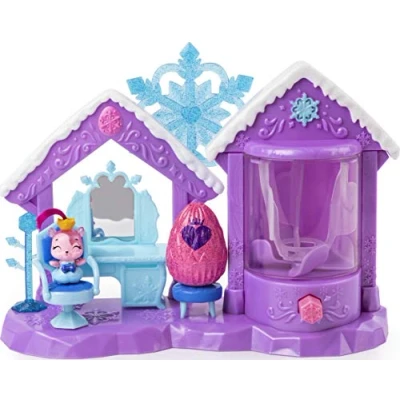 Image of HATCHIMALS CollEGGtibles Glitter Salon Playset