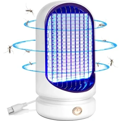 Image of Fransande Mosquito Killer Lamp, Electric Fly Indoor UV Zapper Bug Zapper, Insect for Home Use, Traps Catcher Use