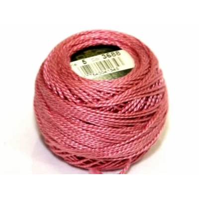 Image of DMC Cotton Perle Thread Size 5 3688 per 10 Gram Ball