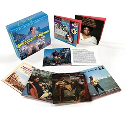 Image of Giuseppe Di Stefano Complete Decca Recordings Sealed 2021 Italian cd album box set 4851586