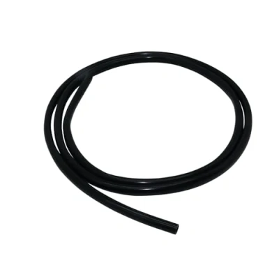 Image of iMeistek Silicone Tube, 9mm ID X 11mm OD 2M, Flexible Tubing Water Air Hose Pipe for Pump Transfer Black