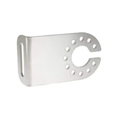 Image of Right Angle Towbar Socket Mounting Bracket, Plate, Electrics, 7 13 pin, Maypole