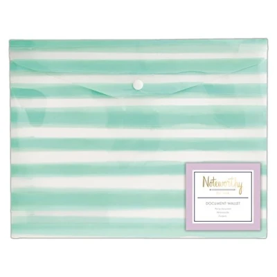 Image of Noteworthy Pastel Hues Document Wallet, 31.5 x 24 0.12 cm