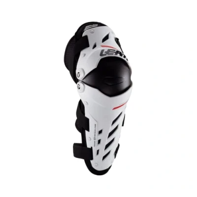 Image of Leatt Dual Axis Knee &amp; Shin Guards White Large / X