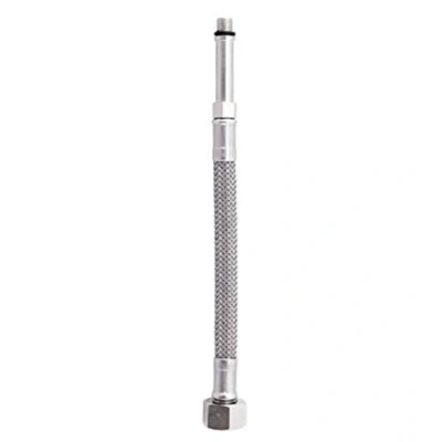 Image of 25cm Long M8 x 3/8&quot; Inch BSP Flexible Tap Connector Faucet Tail Hose Water Pipe