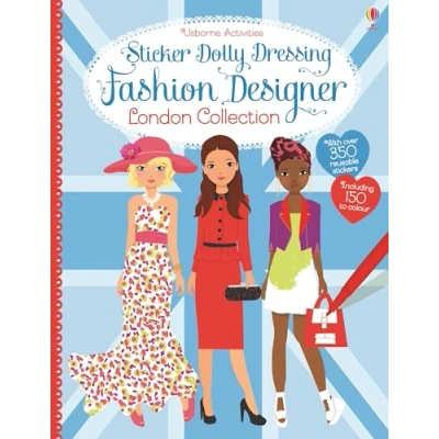 Image of Sticker Dolly Dressing Fashion Designer London