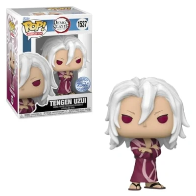 Image of Funko Pop! Animation: Demon Slayer Tengen Uzui in Kimono Shop Exclusive