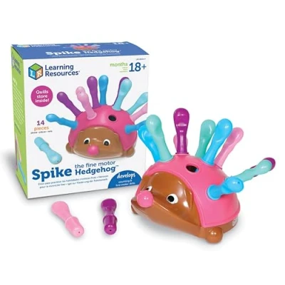 Image of Learning Resources LER8904 P Spike The FINE Motor Hedgehog Pink