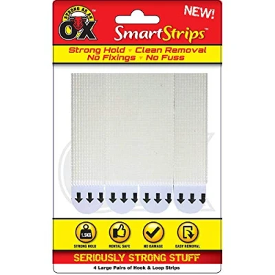 Image of Strong as an Ox Smart Strips 4 Pairs Large